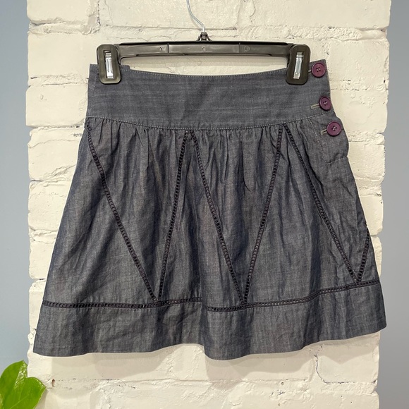 Theory Dresses & Skirts - Theory Chambray‎ Skirt - Size 2